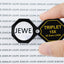 TEK-251 15x Magnification Loupe 20.5mm Triplet Lens Black Frame Achromatic Optical Glass Aluminum-Tekcoplus Ltd.