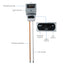 TEK-256 Soil pH / Moisture / Light Indoor Outdoor Meter Long Sensor Probe Acid Alkaline Level Tester-Tekcoplus Ltd.