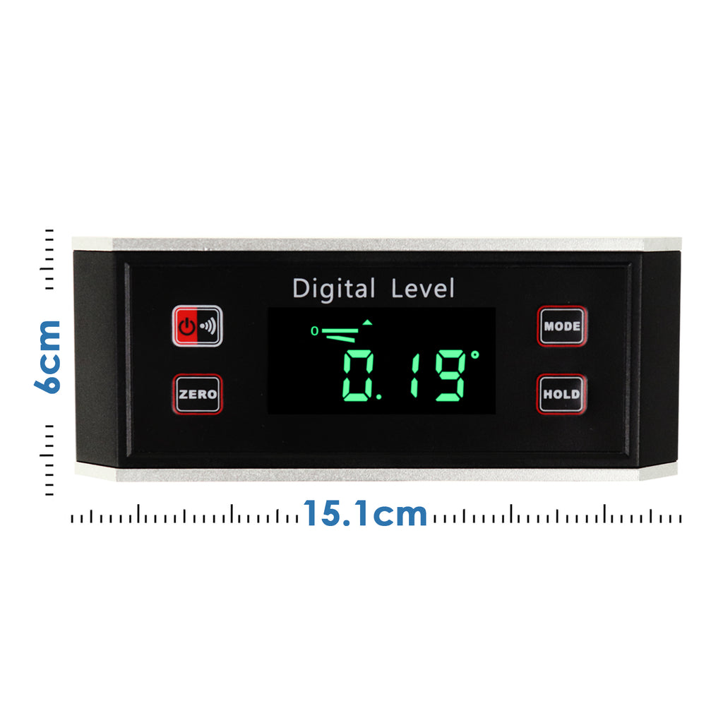 Alat Ukur Digital Inclinometer Level With Magnetics Protractor Angle