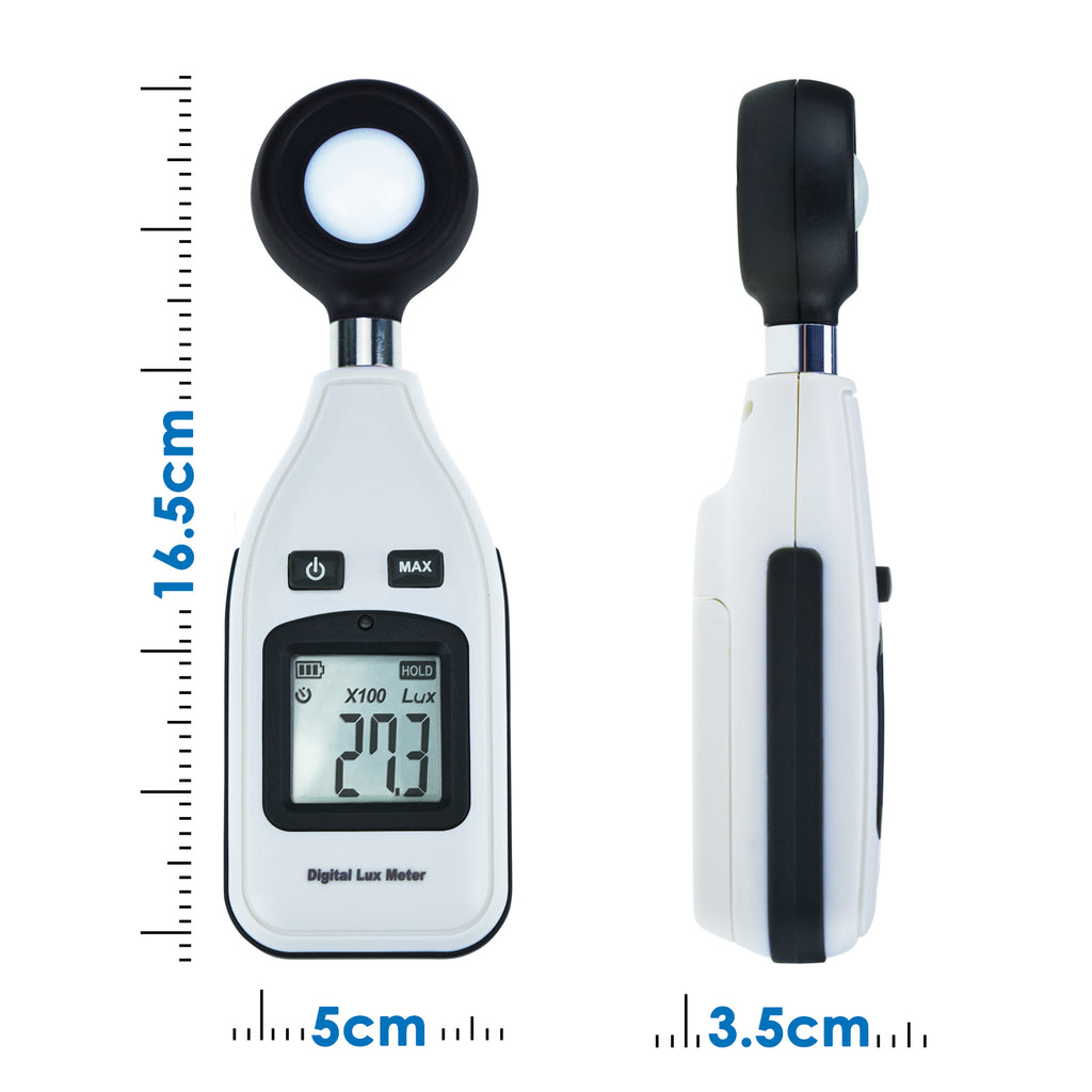 LUTK-145 Digital Light Mini Lux Meter Range 0~200,000 LUX / 0~18,500 FC Portable Instrument-Tekcoplus Ltd.