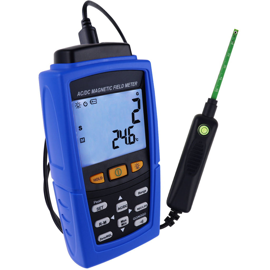 TM-197 Digital AC / DC Magnetic Field Meter Gaussmeter Teslameter