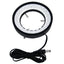 RLTK-738 LED Ring Light 48 LED Camera Microscope Illuminator Adjustable Diameter up to 74mm