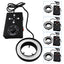 RLTK-822 Four Zone LED Ring Light 72 LED Microscope Camera Illuminator 62mm Diameter Flash Lens