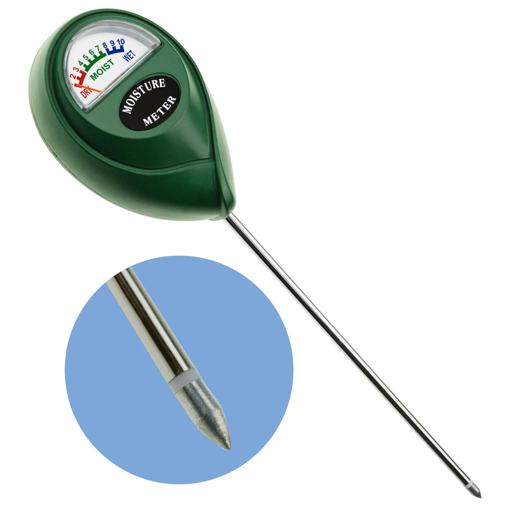 soil moisture meter probe TEK-255G Indoor Outdoor Soil Moisture Meter Aluminium 17cm Probe Gardening Farming Soil Testing Tool
