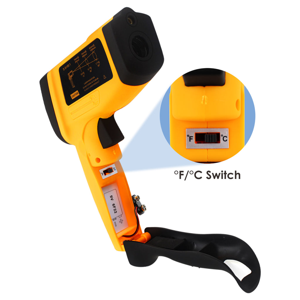 Multifunctional Handheld Infrared Temperature Gun With Ir - Temu