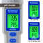 PHTK-241 Pentype pH / EC / Temperature °C/°F Meter Water Quality Tester with ATC High Accuracy-Tekcoplus Ltd.
