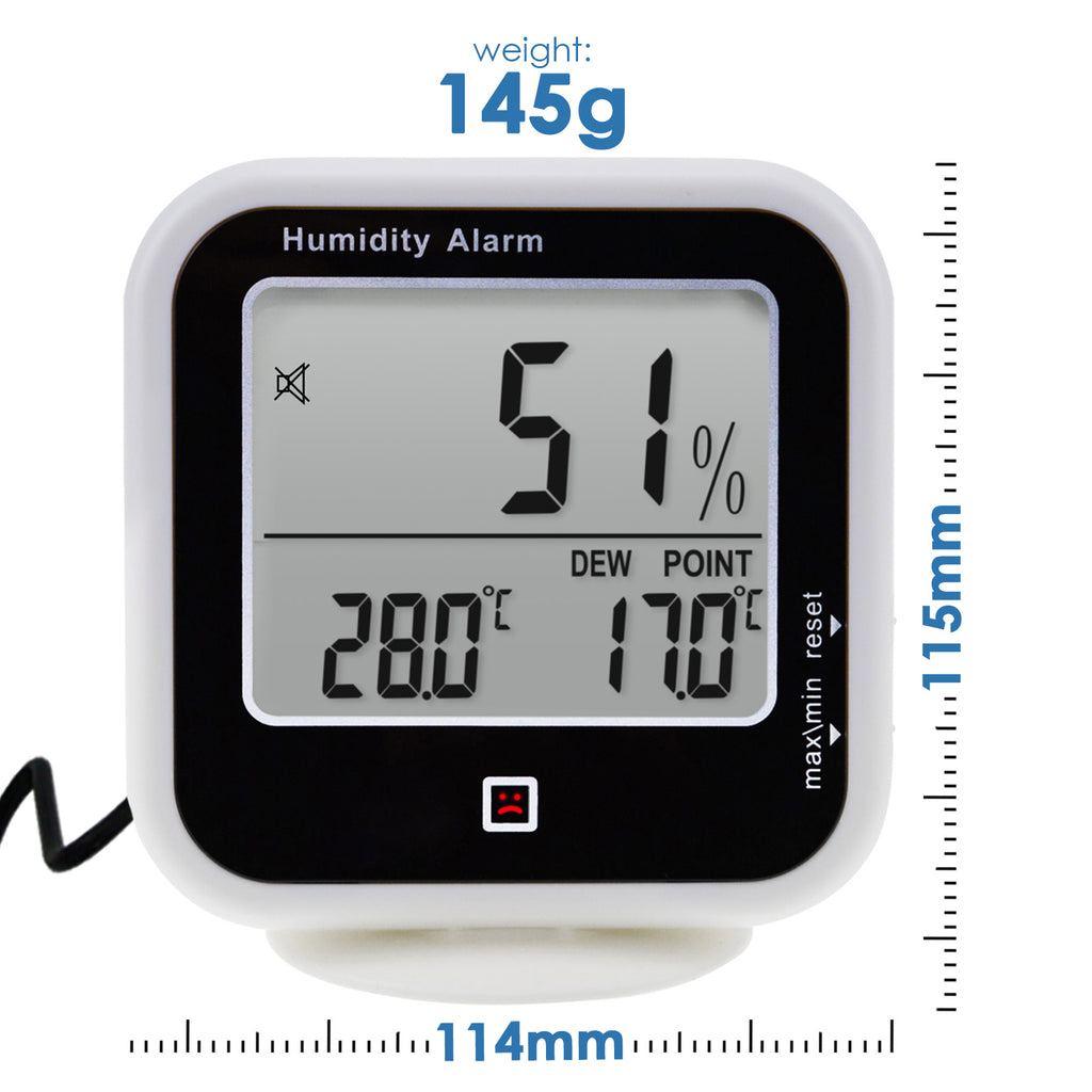 THTK-1019 Digital Indoor / Outdoor Thermo-Hygrometer Thermometer Temperature Dew Point & RH-Tekcoplus Ltd.