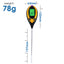 PHTK-35 4 in 1 Soil Moisture Temperature Meter Survey Instrument Measures pH Acidity Garden, Farm-Tekcoplus Ltd.