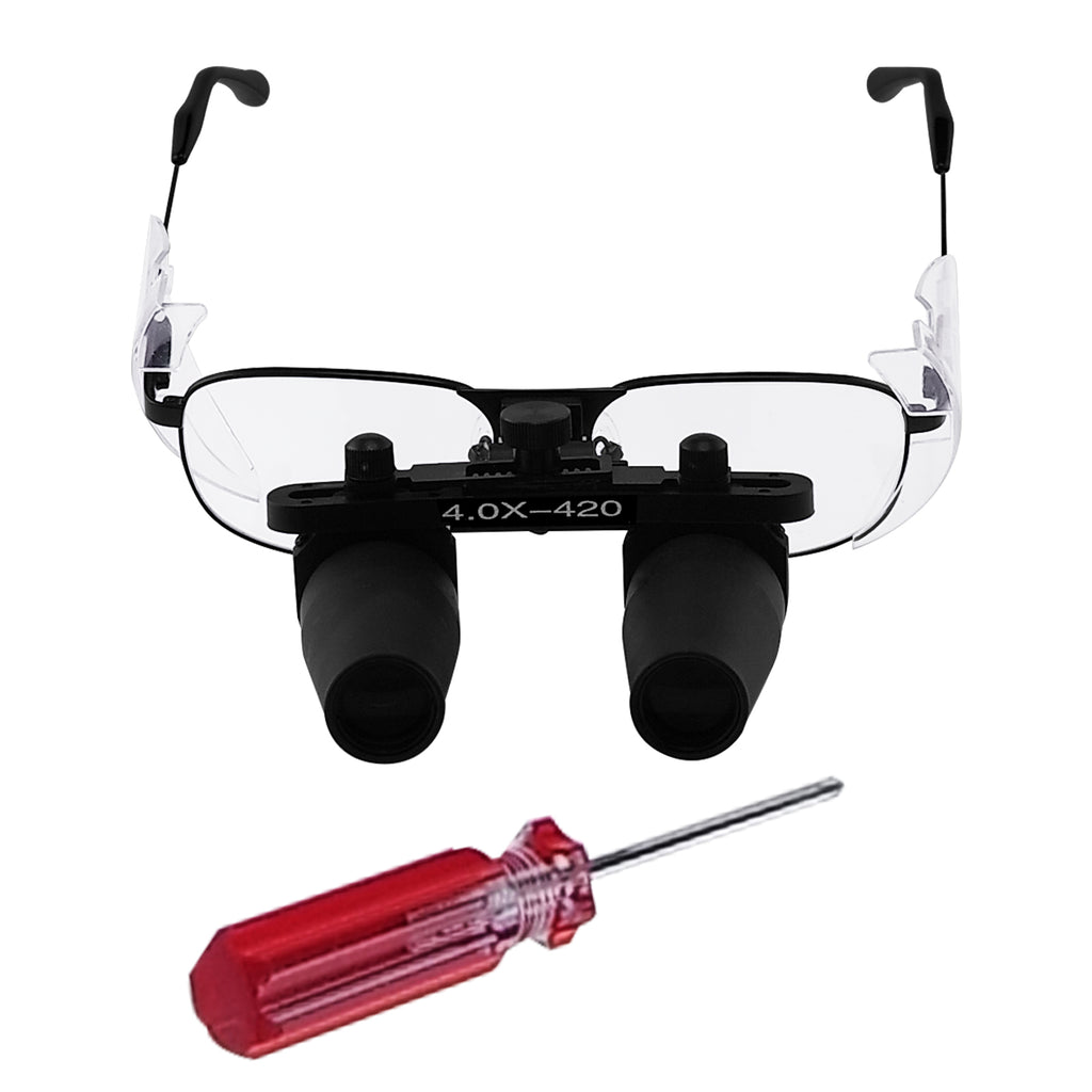 DLTK-769 Dental Loupe 3.5x Magnification Galilean Style Titanium Frame  Surgical Medical Binocular - Tekcoplus Ltd.