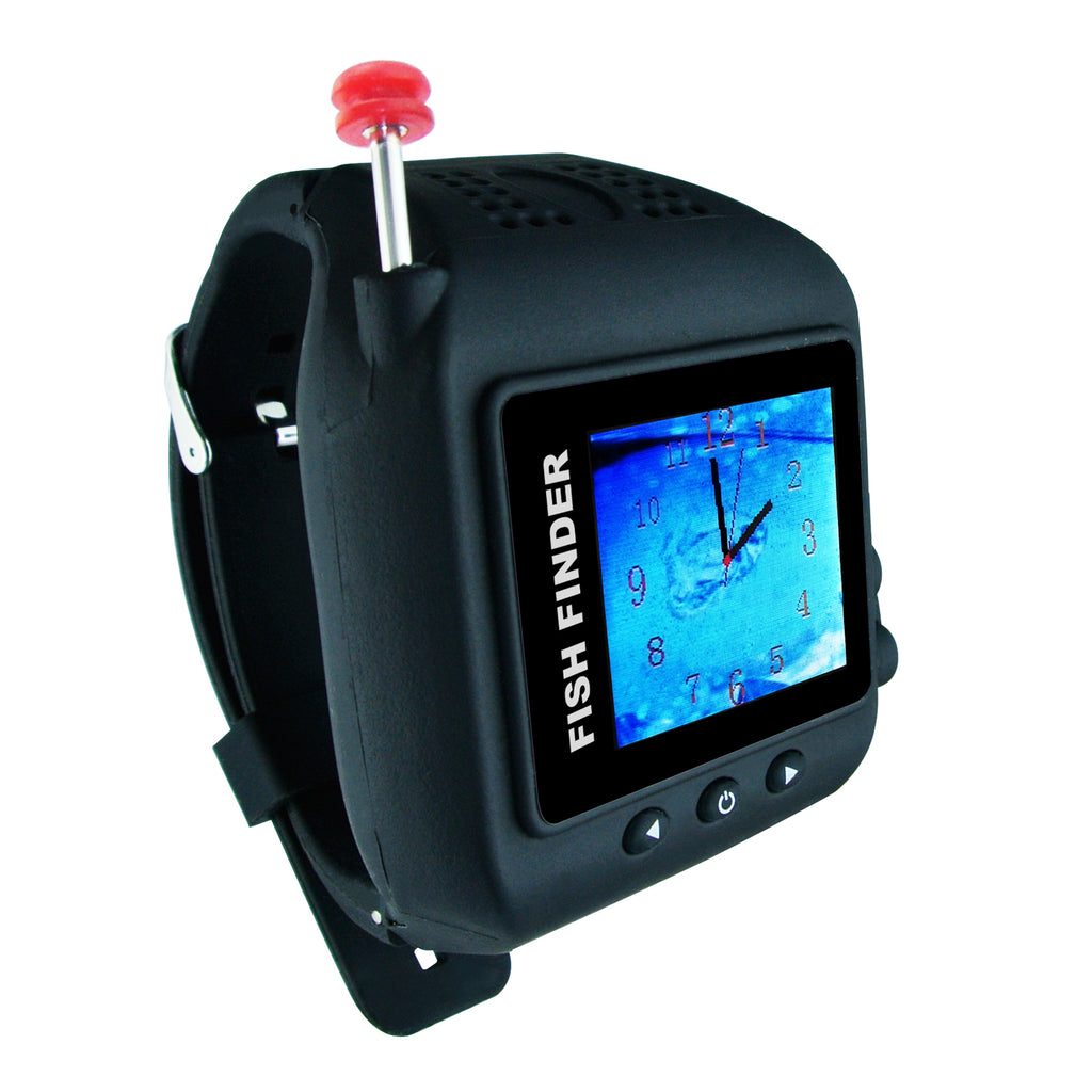 FF-518 LUCKY Wrist Watch Wireless 45m Colored Fish Finder with Clock Mode Fish Detector FF-518 LUCKY Wrist Watch Wireless 45m Colored Fish Finder with Clock Mode Fish Detector
