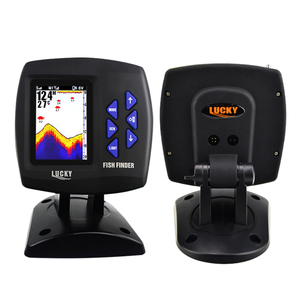 boat fish finders FF-918_CWLS LUCKY Color Display Boat Fish Finder Wireless Remote Control 300m/ 980ft