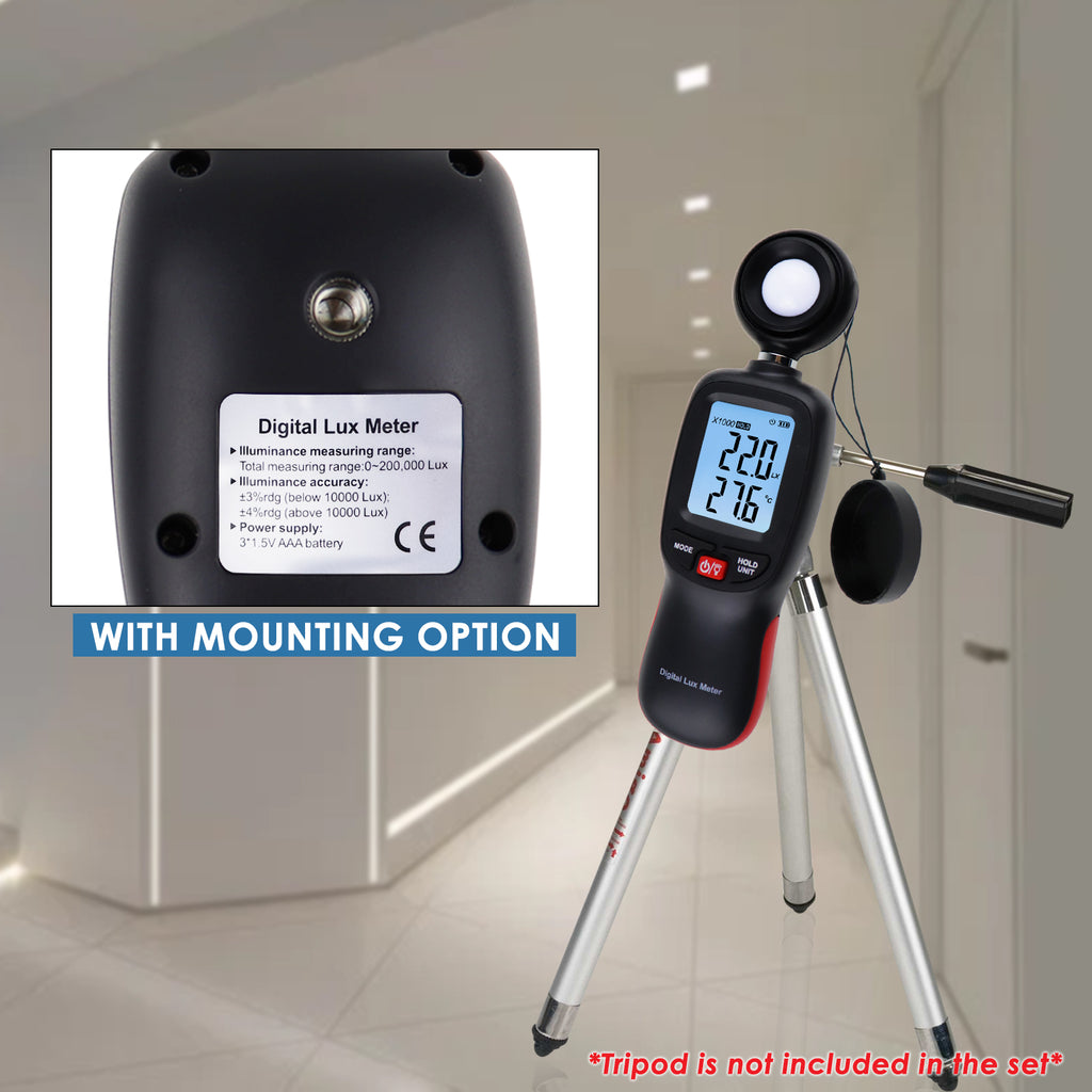 Parkside Luxmeter - Voor het nauwkeurig meten van de Parkside Luxmeter - Voor het nauwkeurig meten van de