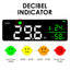 TK336PLUS Large Digital LED Screen Sound Level Meter Decibel Tester Thermo-hygrometer 30dB to 130dB Rechargeable