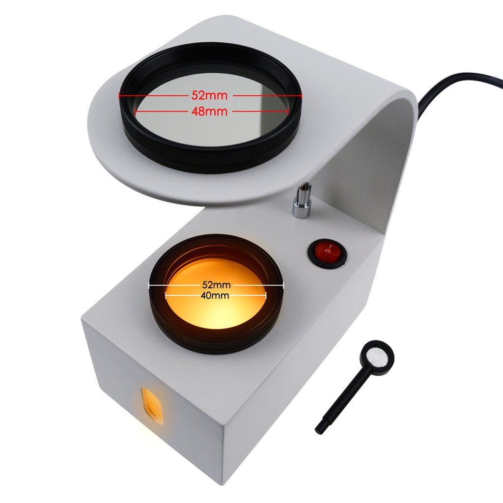 MITK -825 Desktop Polariscope Built-in LED Diamond Gem Gemstone Tester Jeweler Tool-Tekcoplus Ltd.