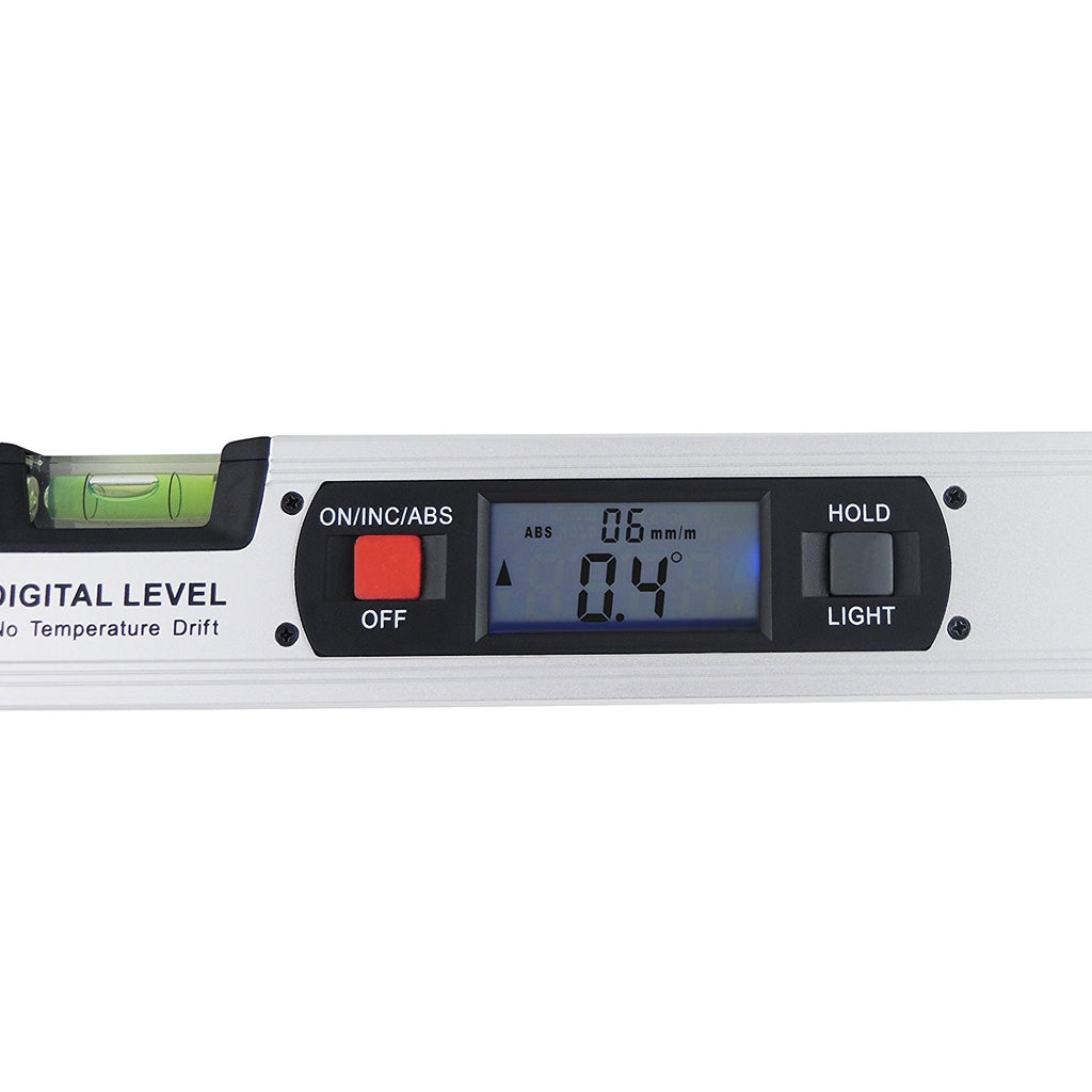 AFTK-17 Digital Angle Finder Level 360° Spirit Level Built-in Magnets Inclinometer 4 x 90° Range-Tekcoplus Ltd.