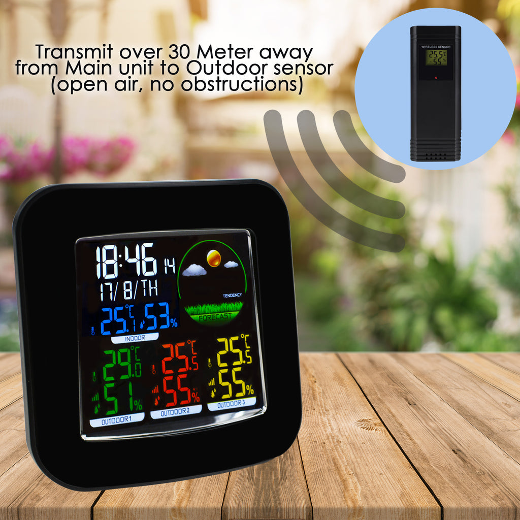 Weather Stations Wireless Indoor Outdoor with Multiple Sensors