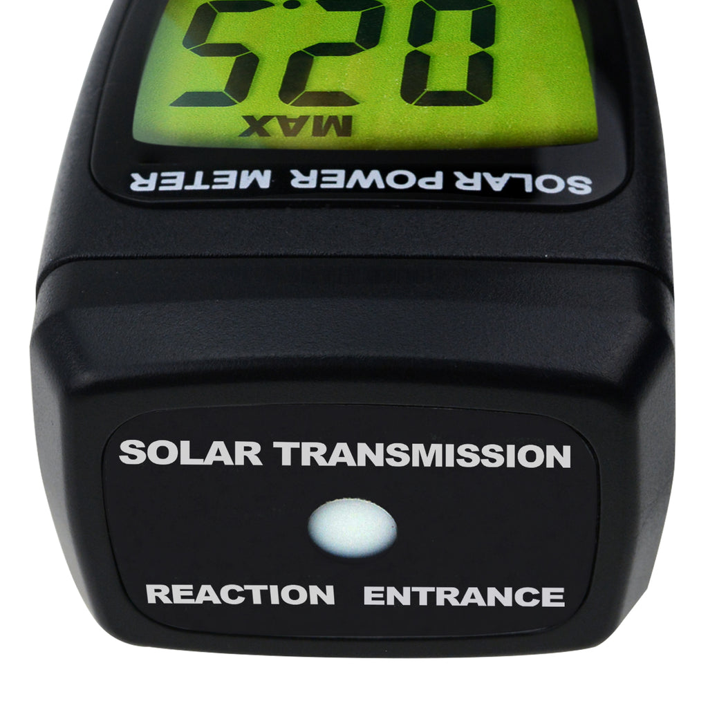 T206 Digital Solar Power Meter Handheld Radiation Energy Cell Tester ...