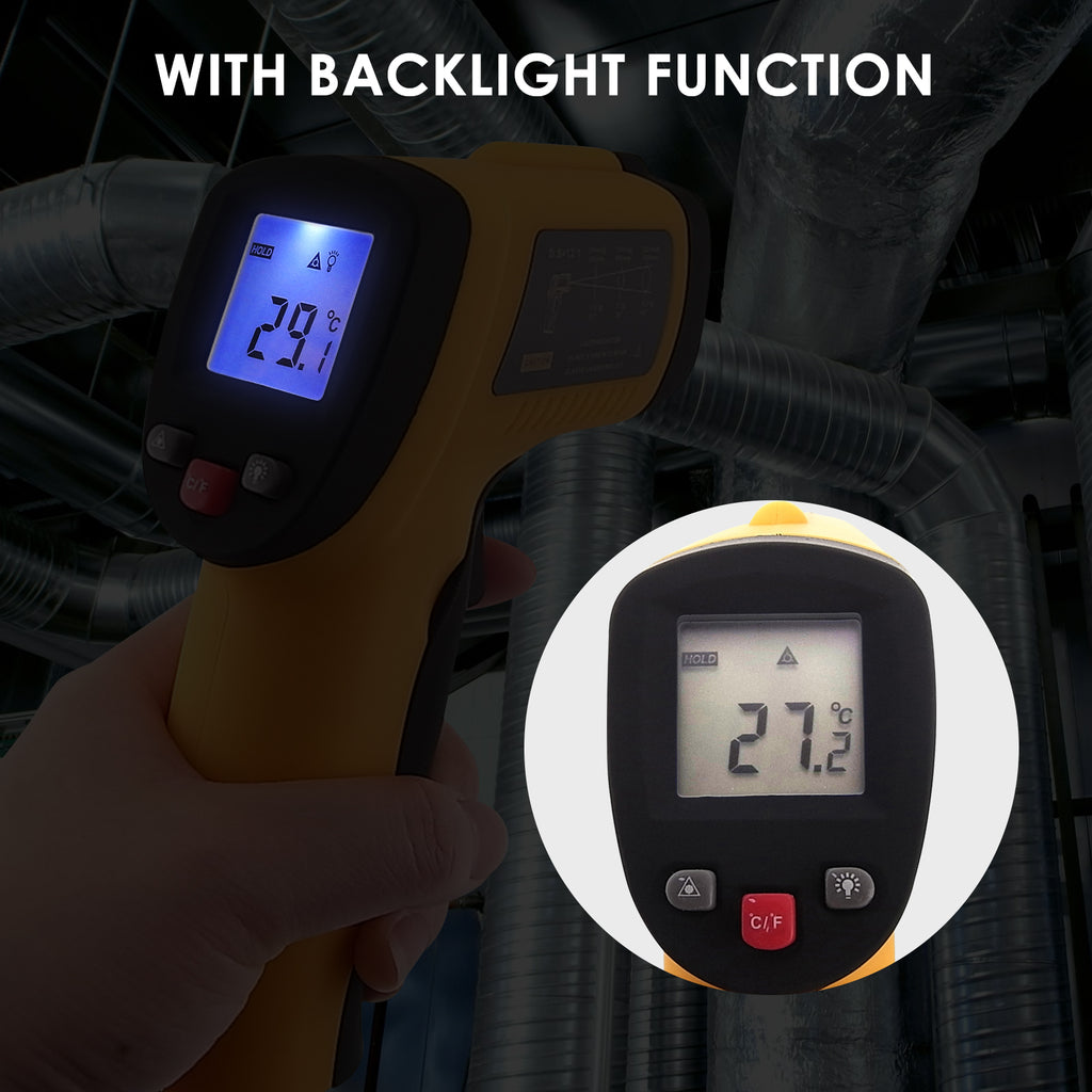 THTK-803 Digital 20:1 Professional Infrared Thermometer 0.1~1EM Pyrometer -  Tekcoplus Ltd.