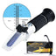 RETK-80 Alcohol & Brix Refractometer, 0~25% Vol, 0~40% Brix-Tekcoplus Ltd.