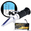 RETK-79 Automotive Refractometer, Ethylene/Propylene Glycol, Screenwash Antifreeze, Battery Fluids-Tekcoplus Ltd.