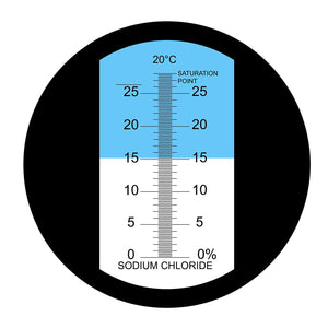 RETK-76 Salinity Refractometer, 0-28%-Tekcoplus Ltd.