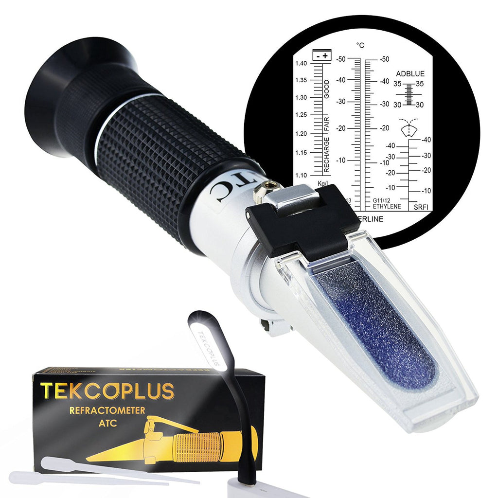 RETK-81 AdBlue Automotive Refractometer Ethylene/Propylene Glycol Cleaning Battery Fluid Antifreeze-Tekcoplus Ltd.