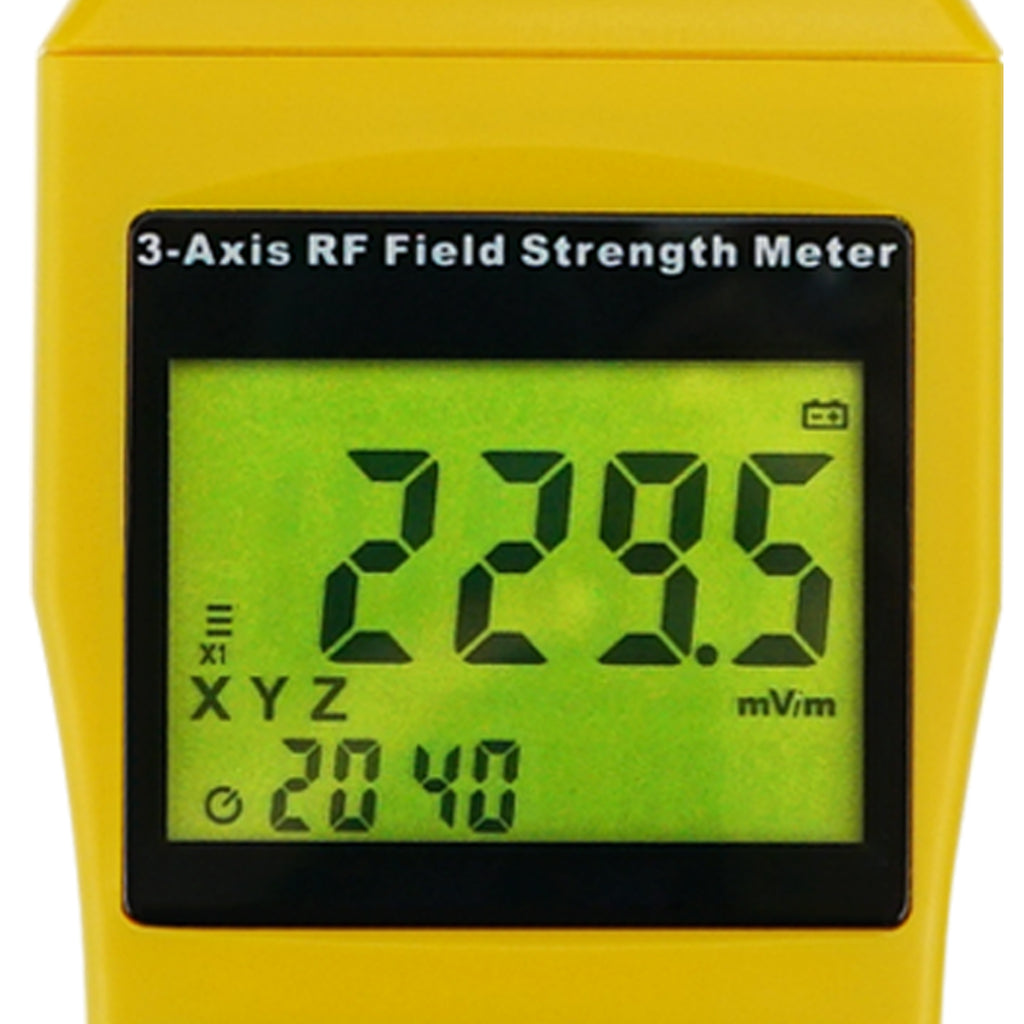 TM-196 Triple Axis RF Field Strength Meter Electromagnetic Radiation Tester Detector 10MHz to 8GHz-Tekcoplus Ltd.
