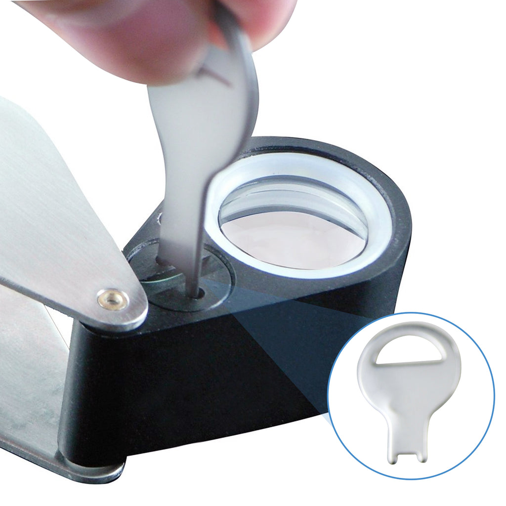 Jewelers Loupe with Twin Lens, 10x 20x Magnifier for Gems Stones, Jewelry  Magnifying Glass