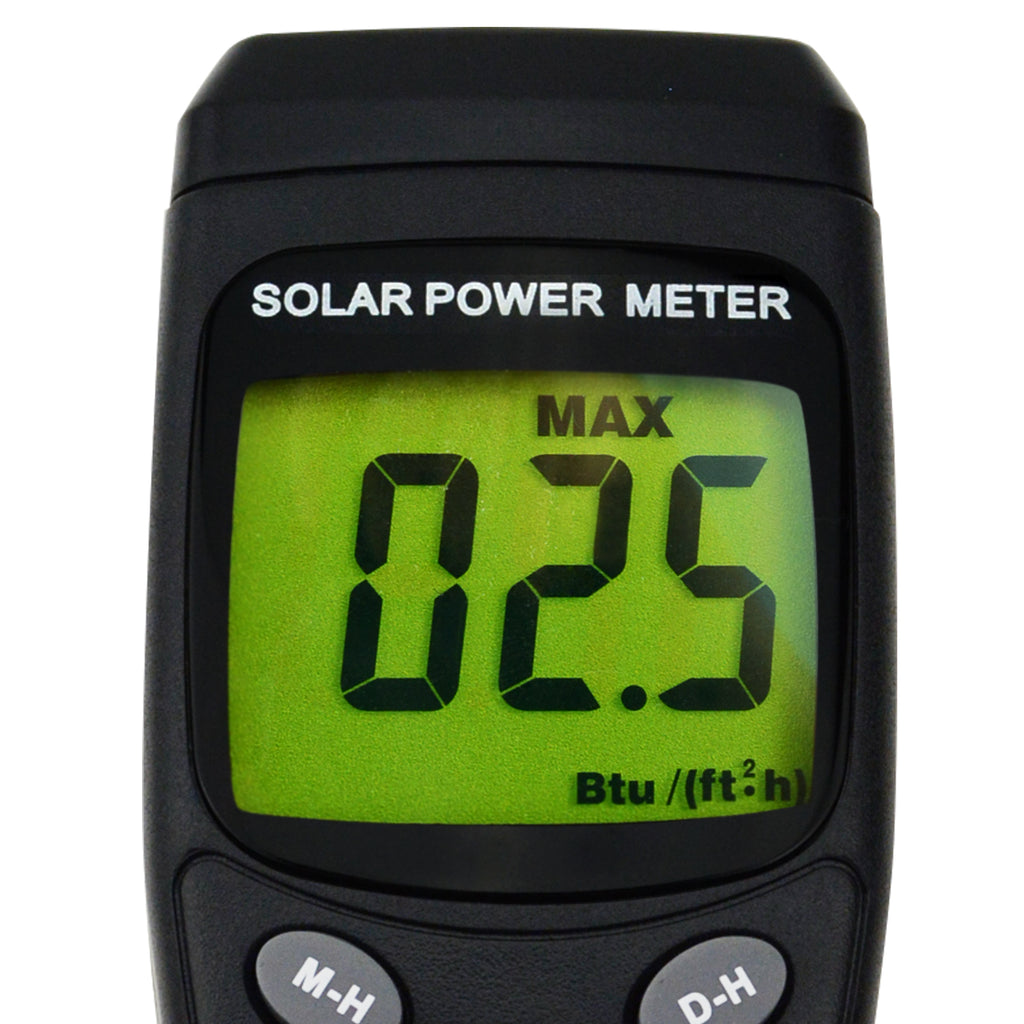 T206 Digital Solar Power Meter Handheld Radiation Energy Cell Tester ...