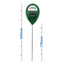 TEK-255G Indoor Outdoor Soil Moisture Meter Aluminium 17cm Probe Gardening Farming Soil Testing Tool-Tekcoplus Ltd.