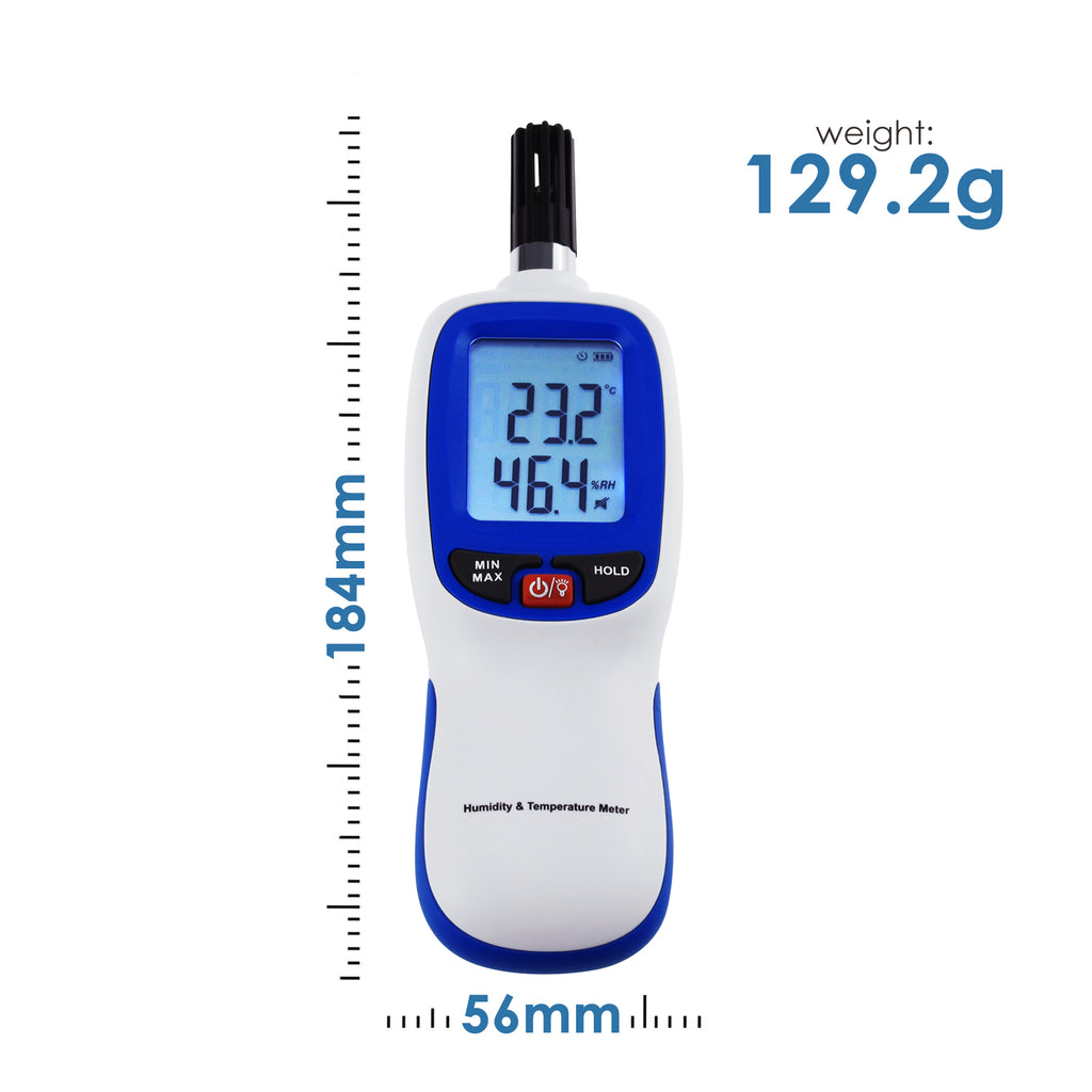 HYGRO-THERMOMETER HUMIDITY ALERT WITH DEW POINT