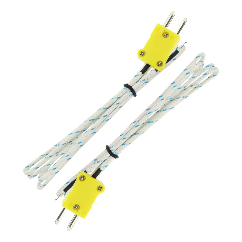 TK315PLUS_2P Wired & Stainless Steel Thermocouple Probe Digital 2 Channel K-Type Thermometer Kelvin Scale Dual Temperature T1-T2 Measurement Tester
