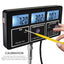 PHTK-242 pH EC CF TDS (ppm) Temperature Meter Water Quality Tester Wall-mountable Rechargeable-Tekcoplus Ltd.