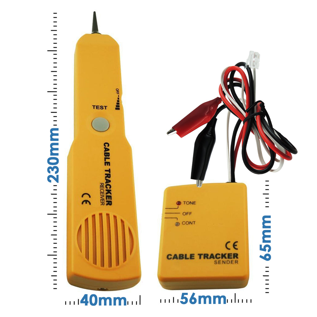 CTTK-1026 Telephone Line Cable Tracker Wire Tracer Cable Tester Handheld-Tekcoplus Ltd.