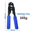 CTTK-710 Network Cable Testing Diagnostic Kit Ethernet LAN Cable Tester Wire Tracker Punch Tool Set-Tekcoplus Ltd.