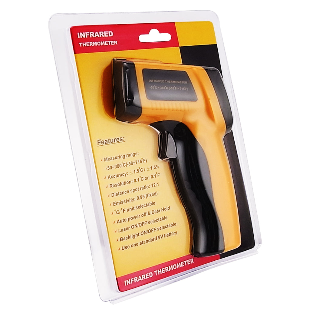 THTK-803 Digital 20:1 Professional Infrared Thermometer 0.1~1EM Pyrometer -  Tekcoplus Ltd.