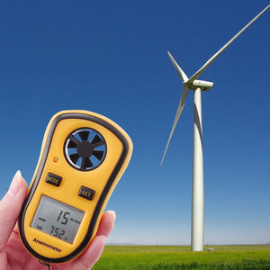 ANTK-706 Pocket-size Digital Thermo Anemometer, Handheld Air Wind Flow Velocity Speed Meter Testing-Tekcoplus Ltd.