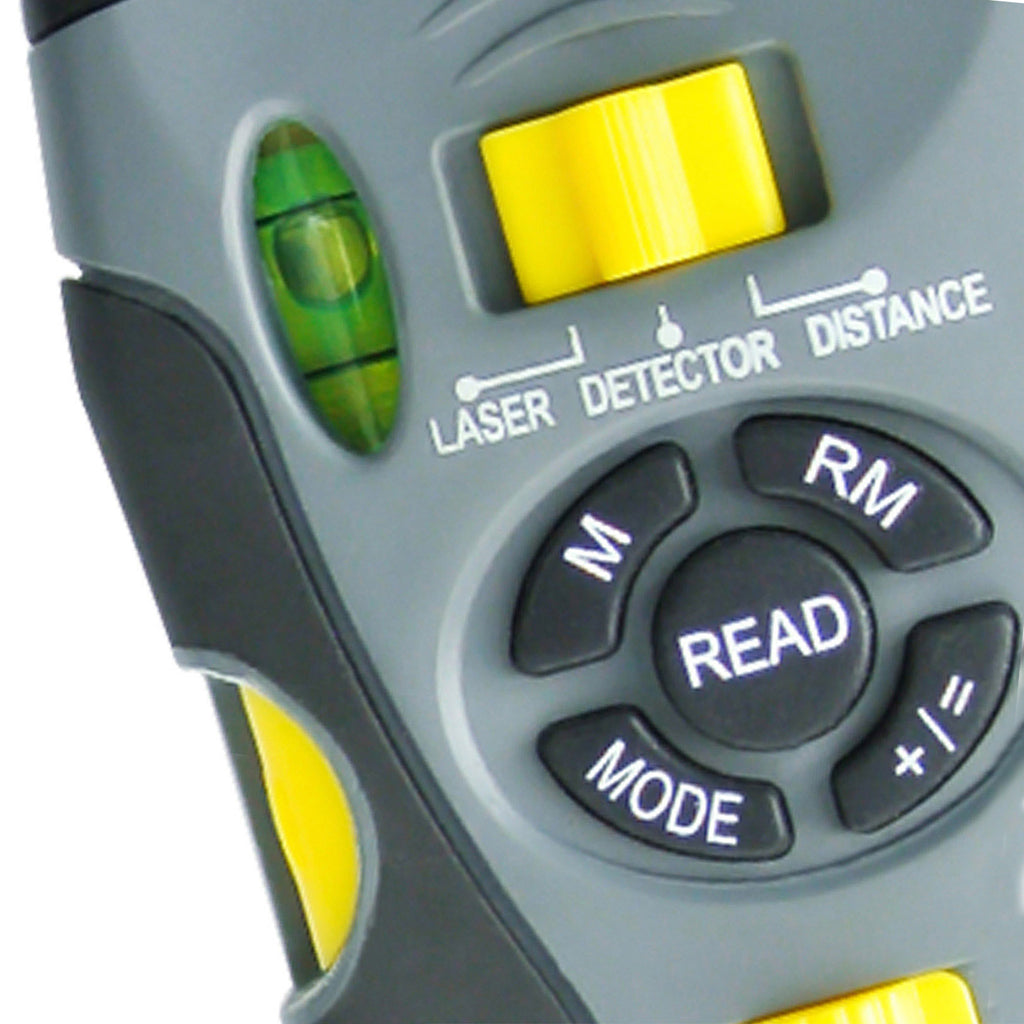 SFTK-41 5in1 Digital Distance Meter Stud Scanner Metal Live Wire Detector & Laser Marker-Tekcoplus Ltd.
