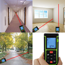 DITK-725 40M Digital Laser Distance Meter Area Volume Pythagorean w/ Spirit Level Range Finder Tool-Tekcoplus Ltd.