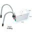 MITK-737 Dual Metal Pipe Fiber Optic Halogen Illuminator + Extra Fuse for Microscopy, Inspection-Tekcoplus Ltd.