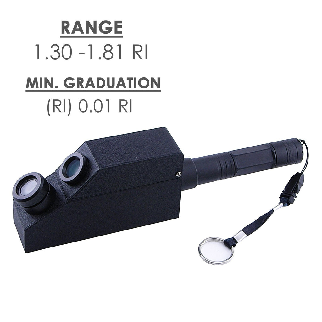 RETK-757 Gemological Refractometer 1.30 ~ 1.81 RI Range Gemstone Jewelry Jeweler Tool-Tekcoplus Ltd.