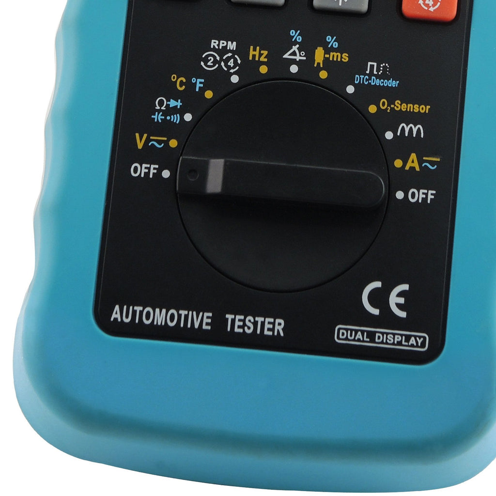 Engine Multimeter AUTK-1024 Digital Automotive Multimeter Scan Car Engine Analyzer RPM ...