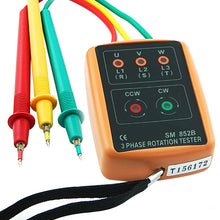 MUTK-880 3 Phase Sequence Rotation Indicator Tester Checker-Tekcoplus Ltd.