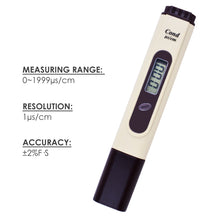ECTK-772 Digital EC Conductivity Meter Water Qaulity Tester Water 0~1999 us/cm with ATC-Tekcoplus Ltd.