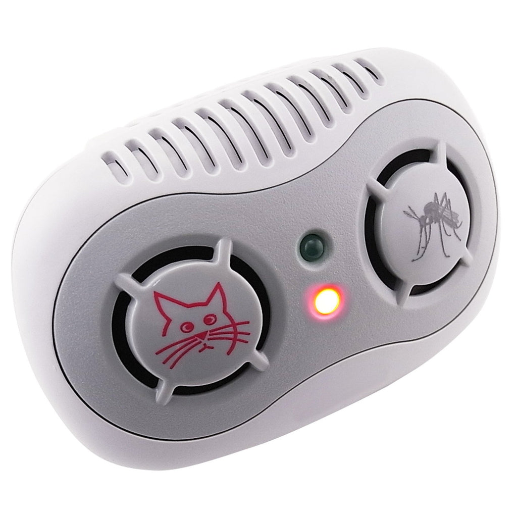 AR-166_US 2-in-1 Electronic Ultrasonic Repeller Anti Mouse & Mosquito 50/ 60Hz, Rats Control, Plug-in Non-Toxic Repellent, Pet & Kids Safe-Tekcoplus Ltd.
